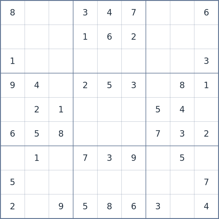 Sudoku #22026100903