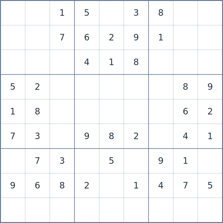 Sudoku #22026100907
