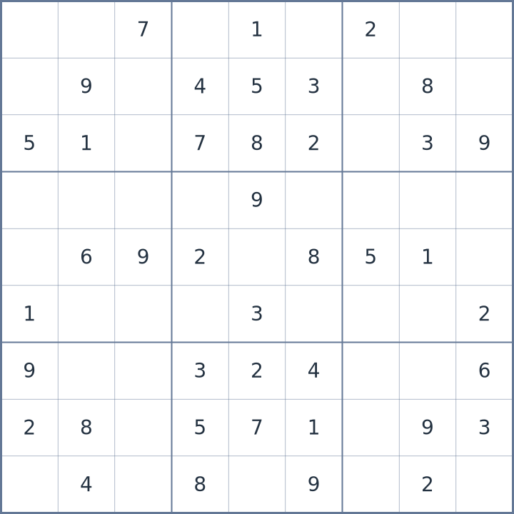 Sudoku #22026100910