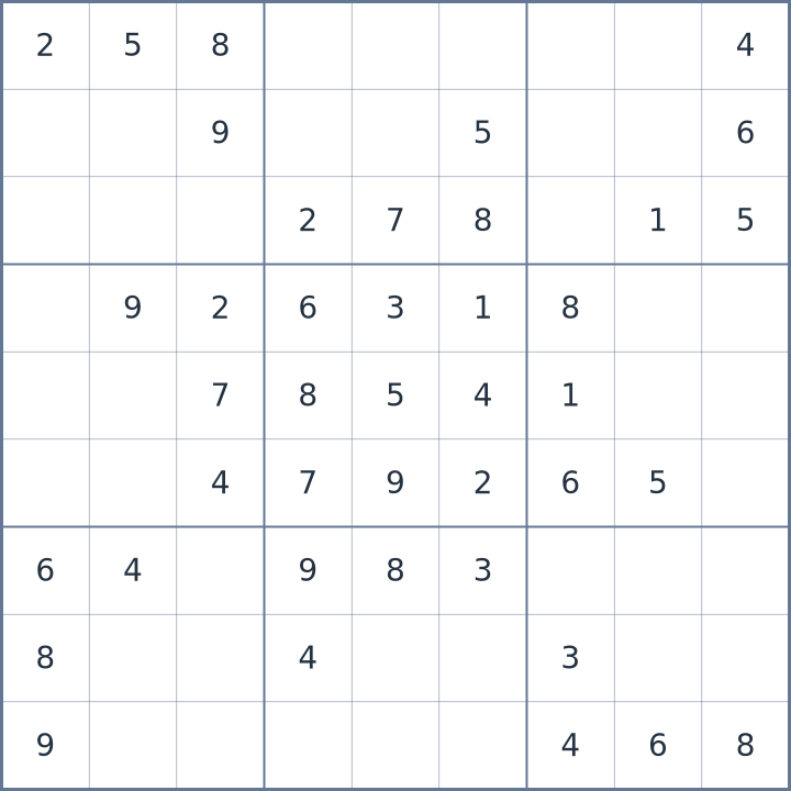 Sudoku #22026101009