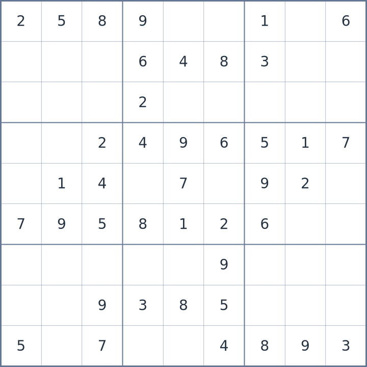 Sudoku #22026101101