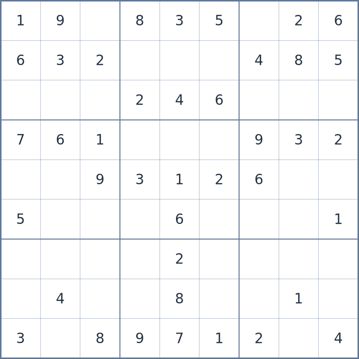 Sudoku #22026101103