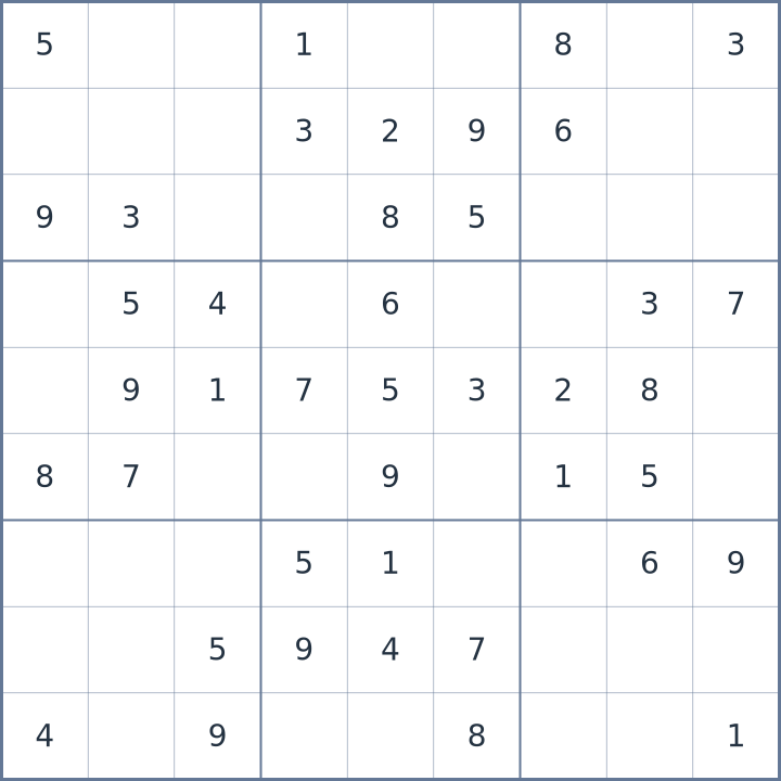 Sudoku #22026101107