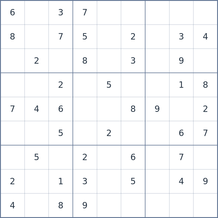 Sudoku #22026101205