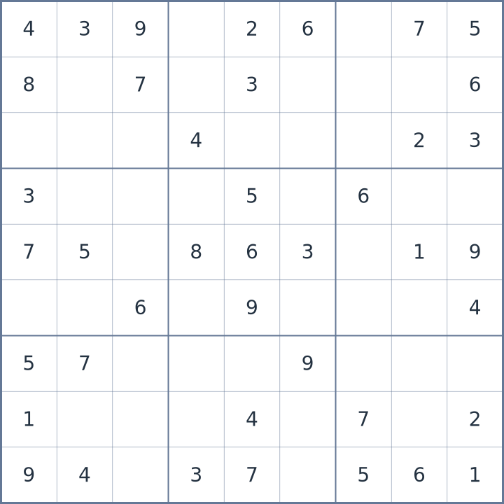 Sudoku #22026101304