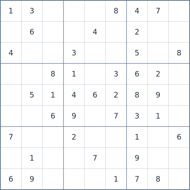 Sudoku #22026101403