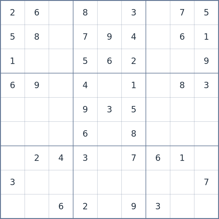 Sudoku #22026101509