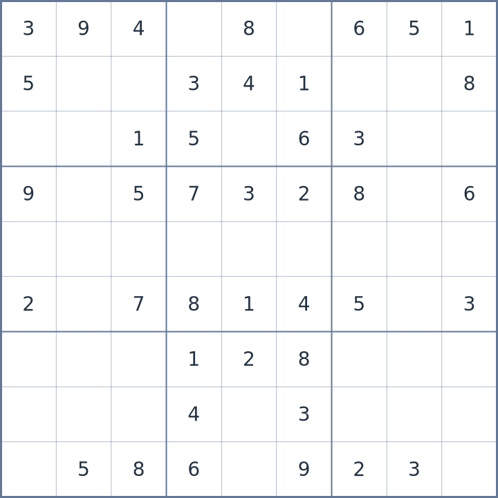 Sudoku #22026101604