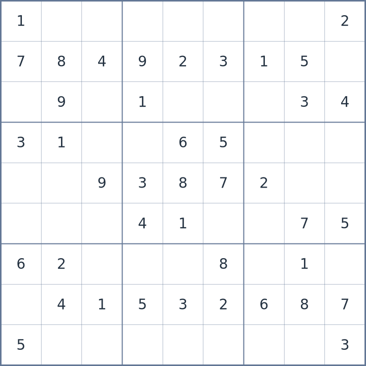 Sudoku #22026101605