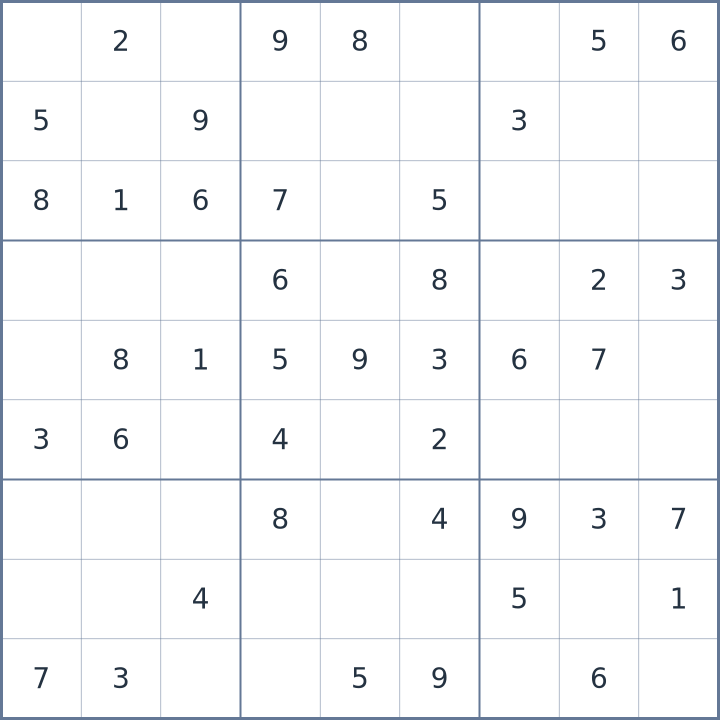 Sudoku #22026101609