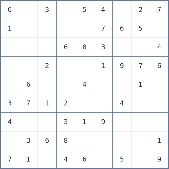 Sudoku #22026101701