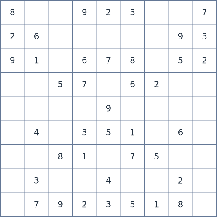 Sudoku #22026101802
