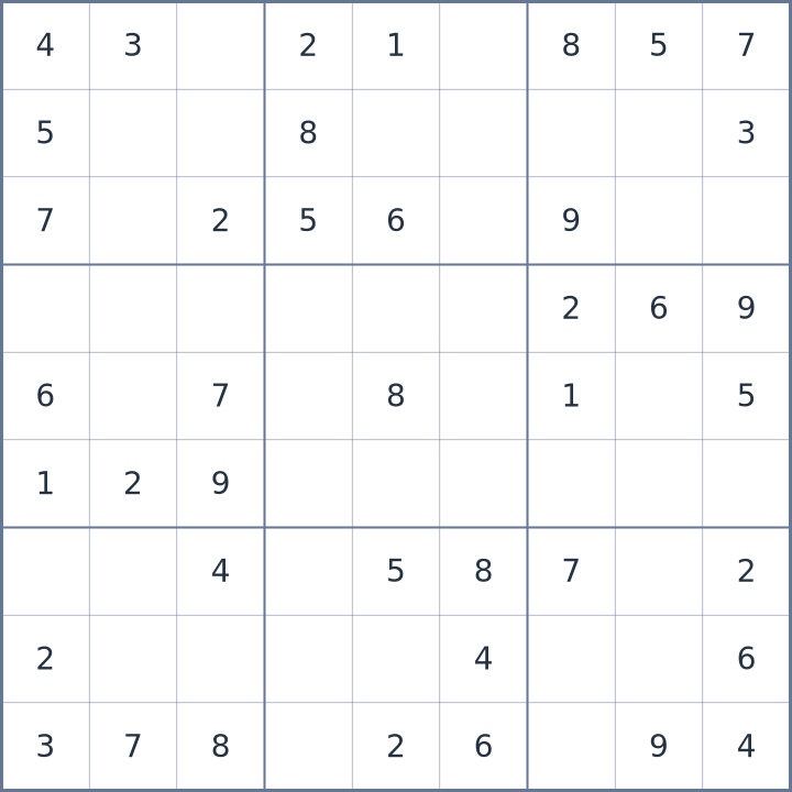 Sudoku #22026101803