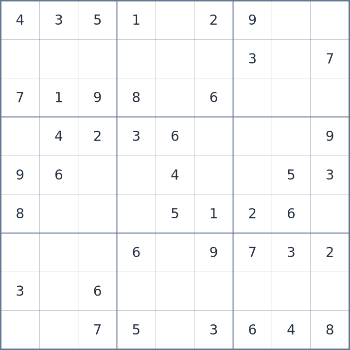 Sudoku #22026101808