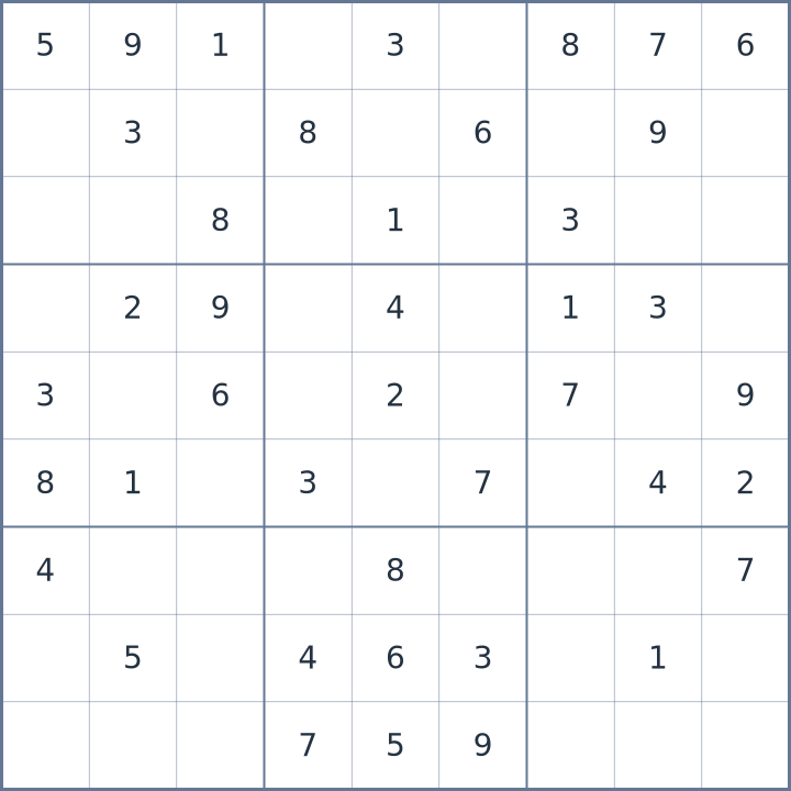 Sudoku #22026101903