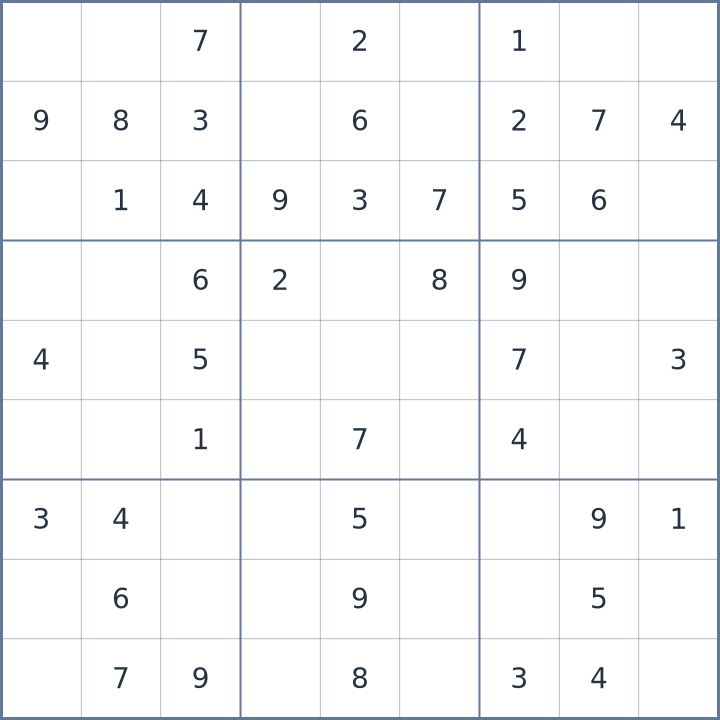 Sudoku #22026101909