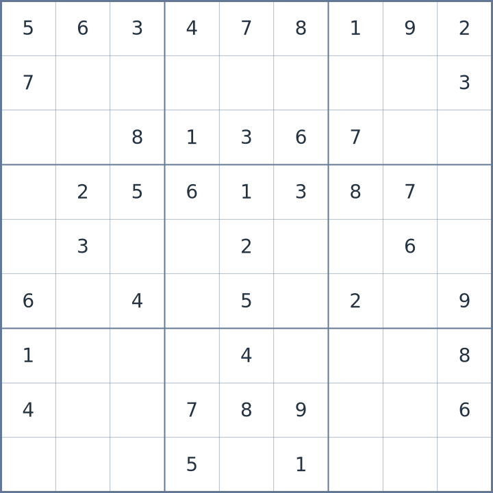 Sudoku #22026102103
