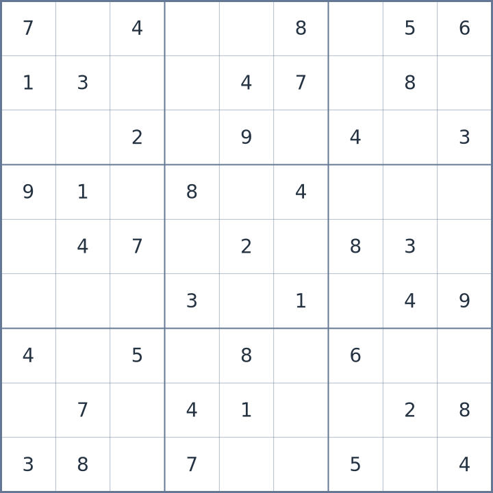 Sudoku #22026102108