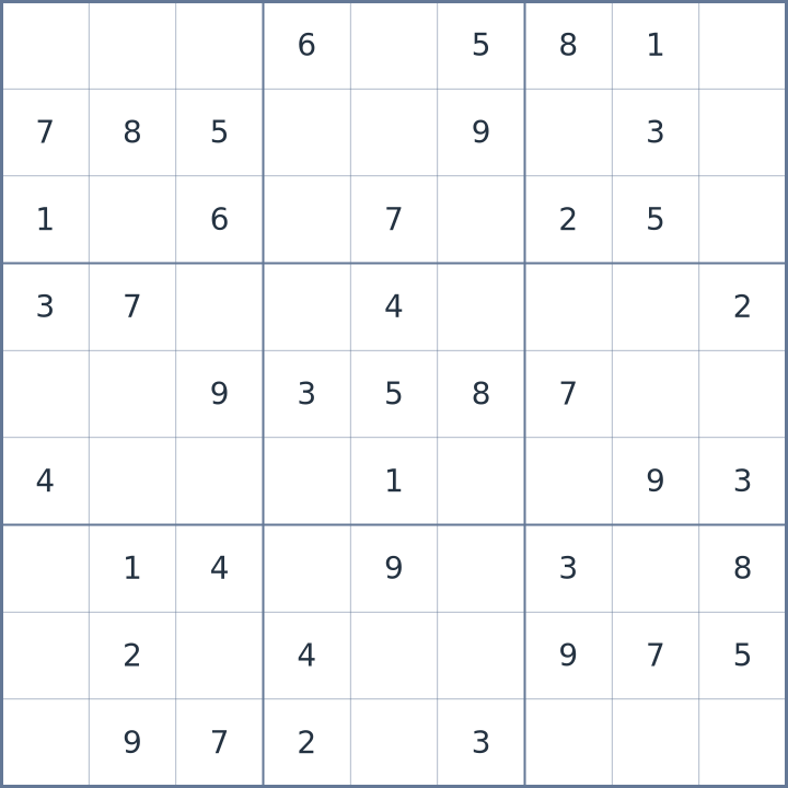 Sudoku #22026102309