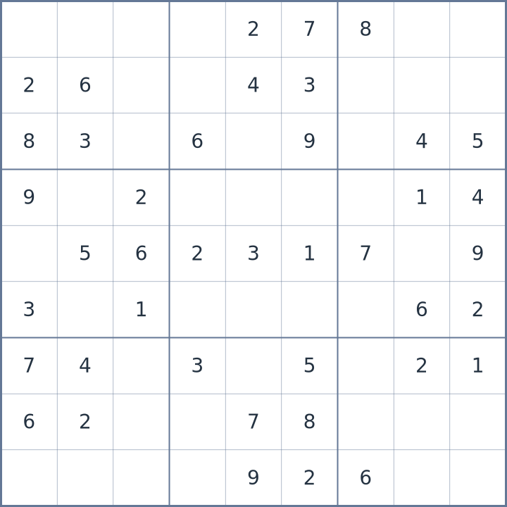 Sudoku #22026102501