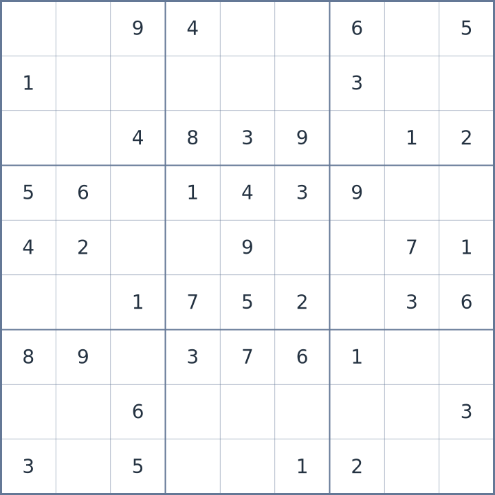 Sudoku #22026102505