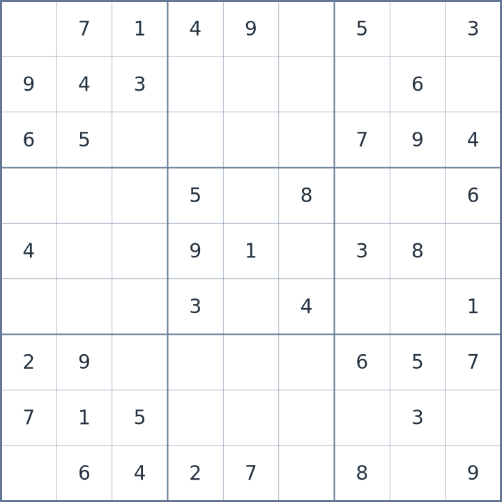 Sudoku #22026102601