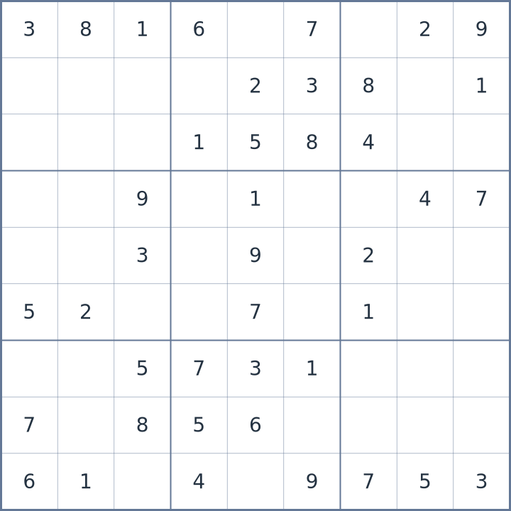 Sudoku #22026102702