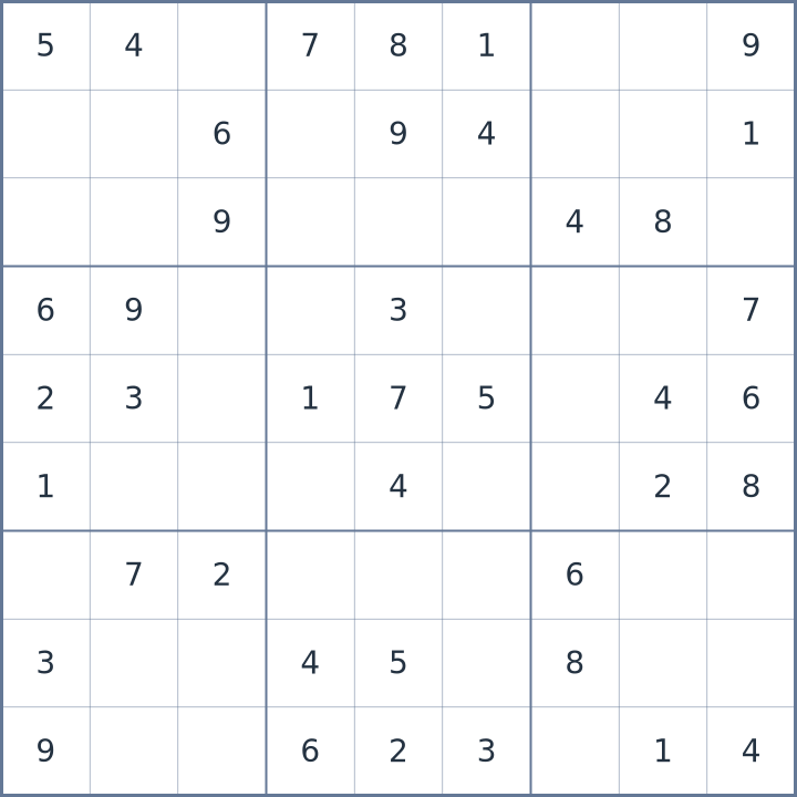 Sudoku #22026102707