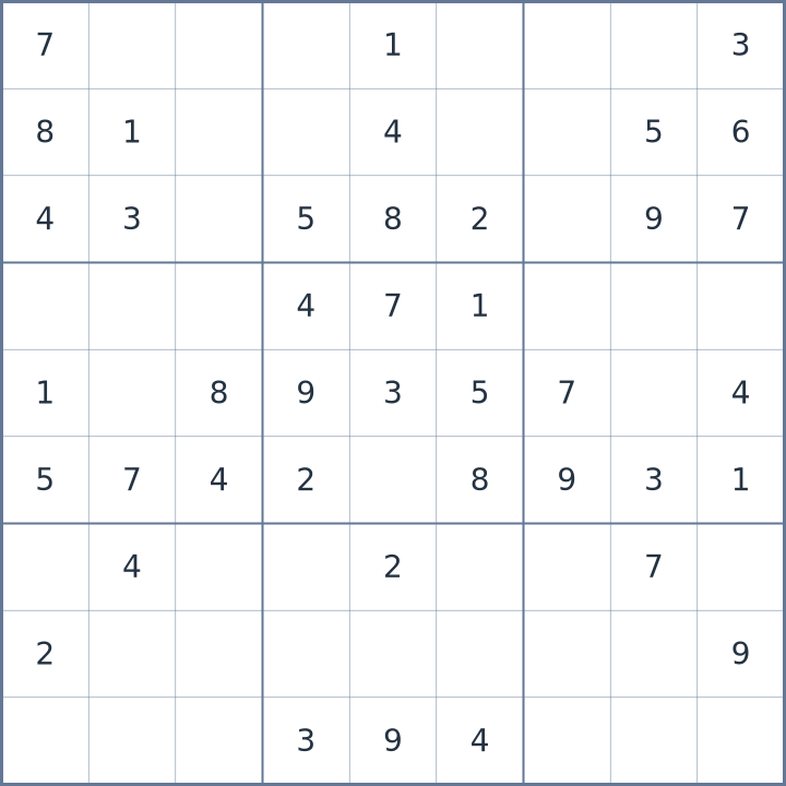 Sudoku #22026102905