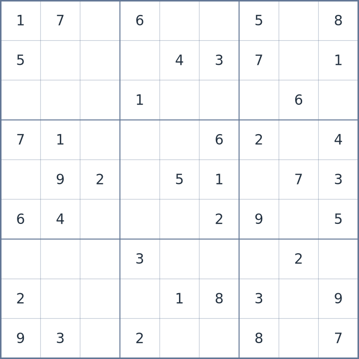 Sudoku #22026102909