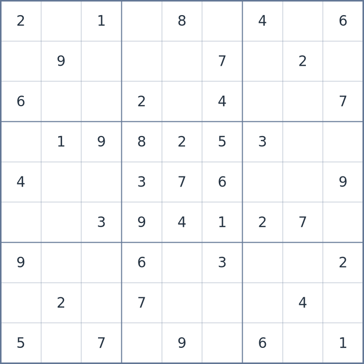 Sudoku #22026102910