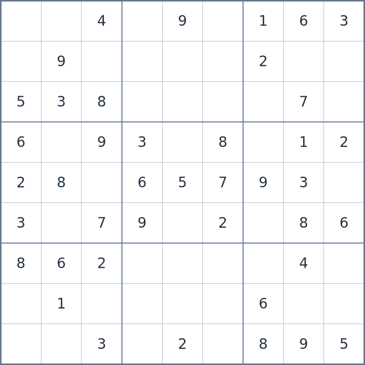 Sudoku #22026103007
