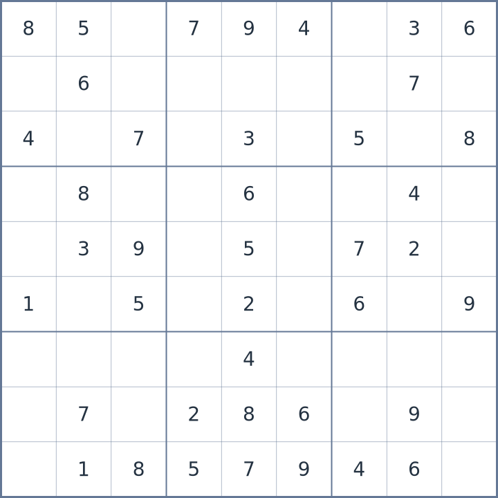 Sudoku #22026103010