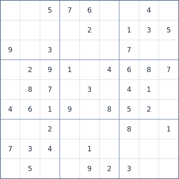 Sudoku #22026103105
