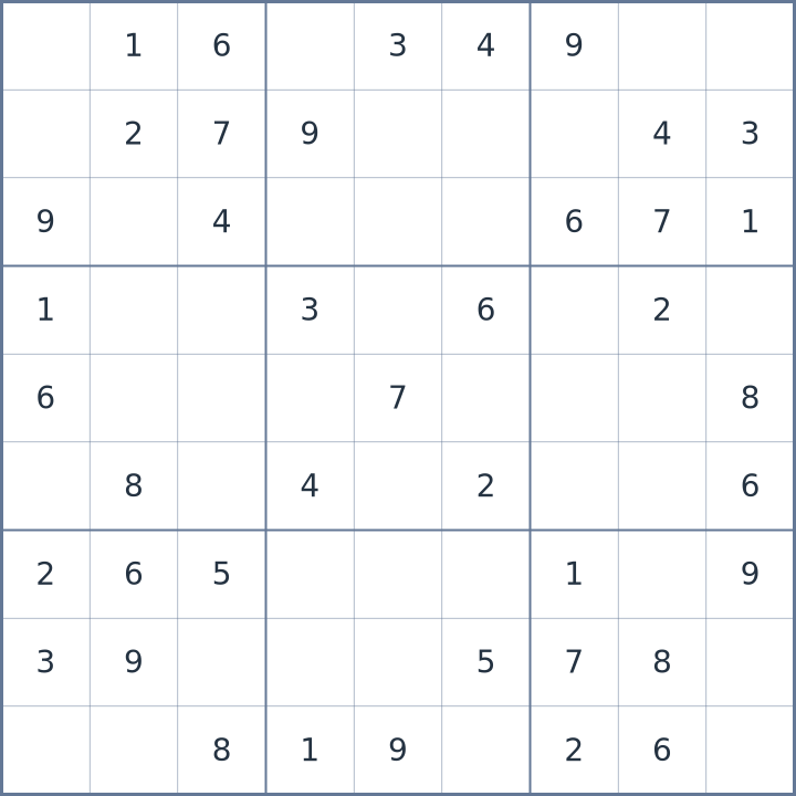 Sudoku #22026103109