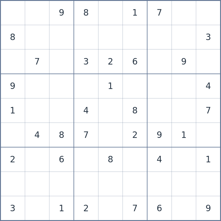 Sudoku #32026042407
