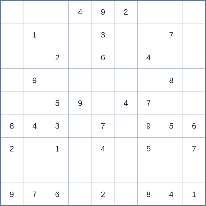Sudoku #32026050307