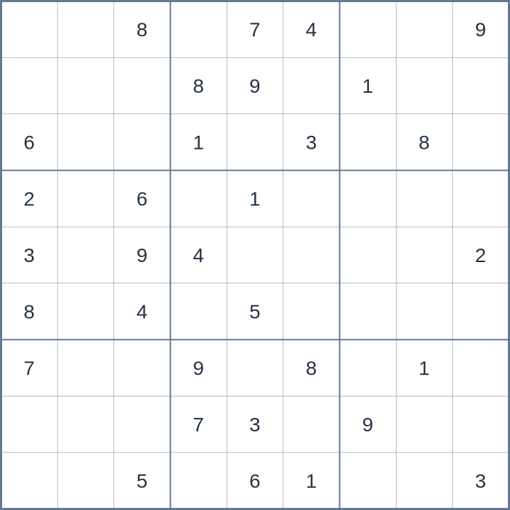 Sudoku #32026050309