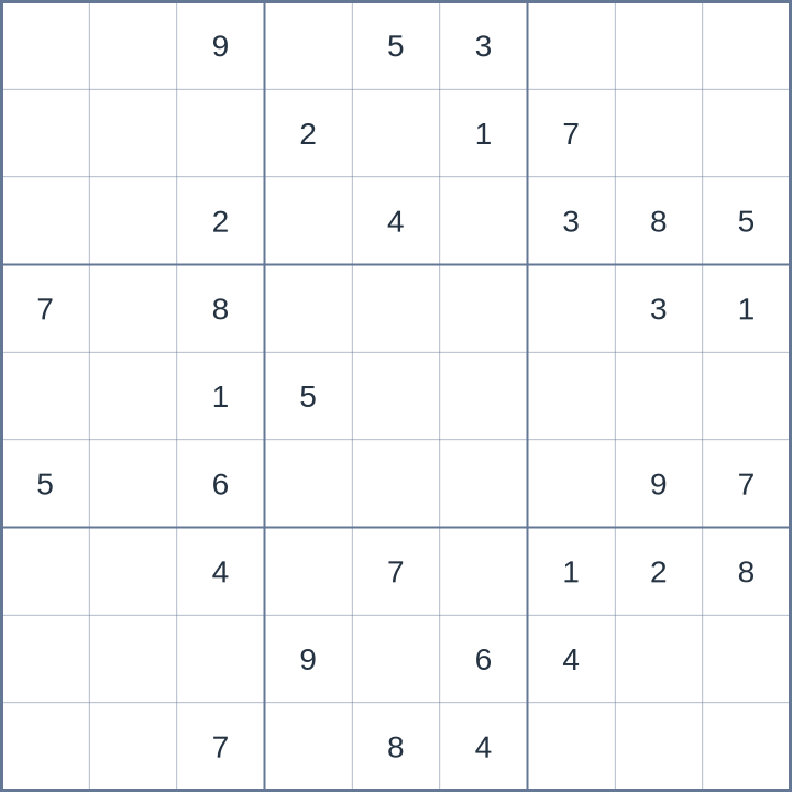 Sudoku #32026050404