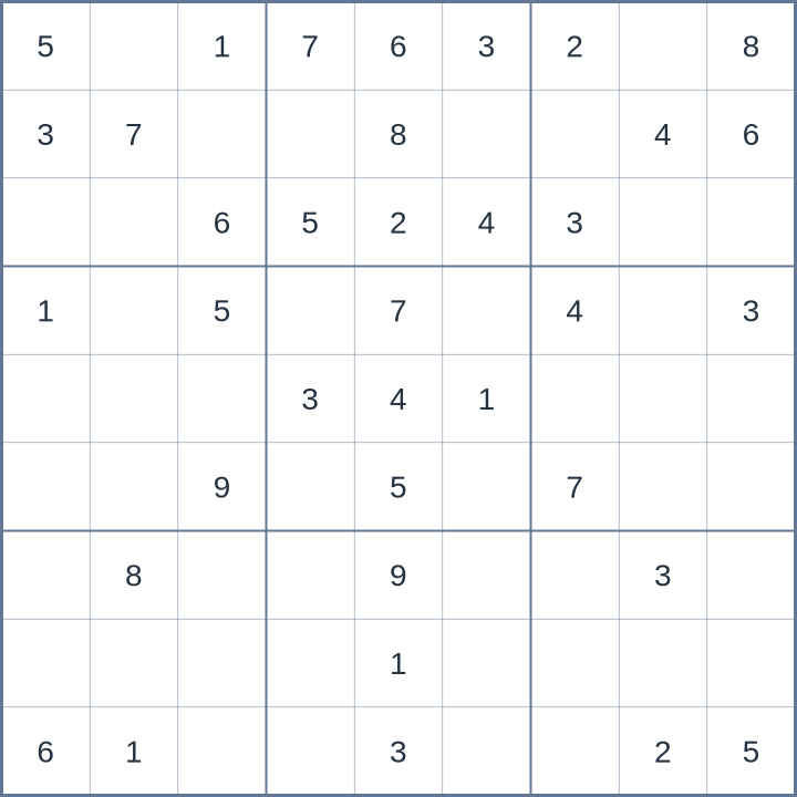 Sudoku #32026050508