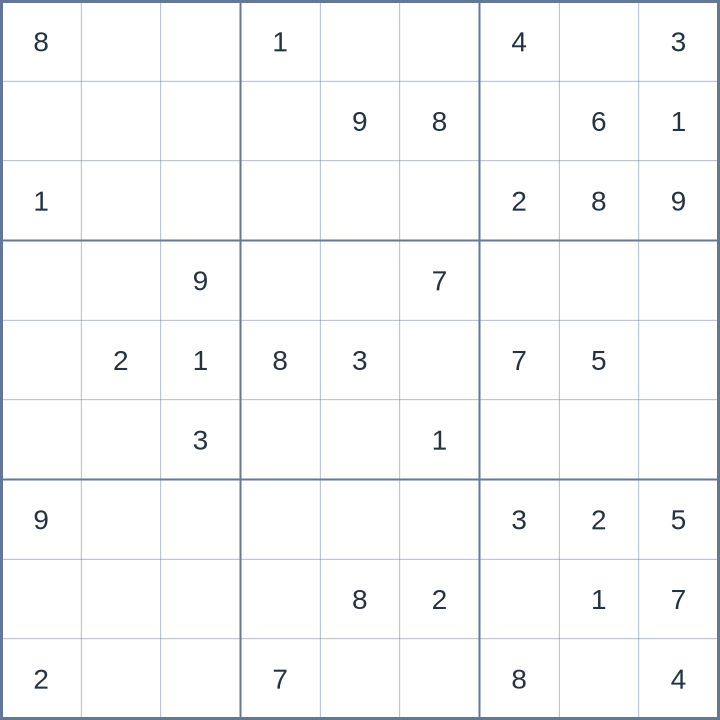 Sudoku #32026050801