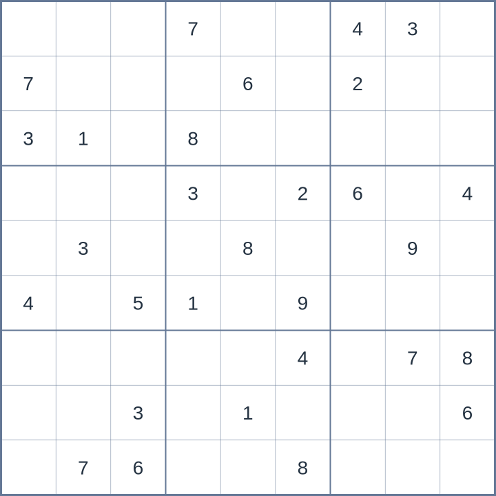 Sudoku #32026050802