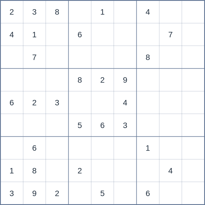 Sudoku #32026051405