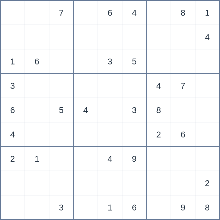 Sudoku #32026051707