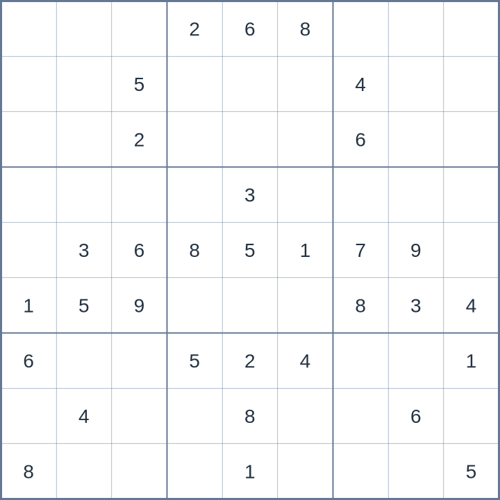 Sudoku #32026051804