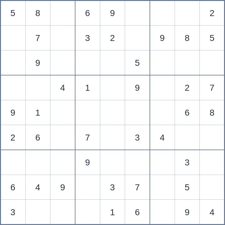 Sudoku #32026051810