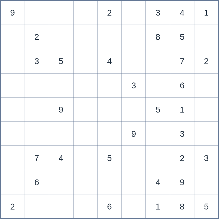 Sudoku #32026052209