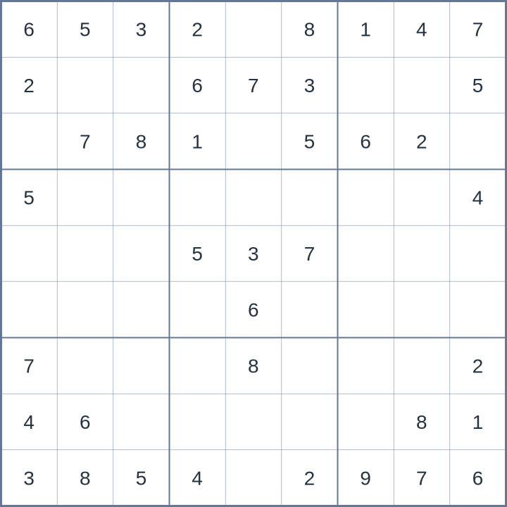 Sudoku #32026052301