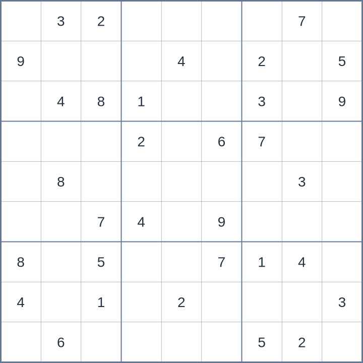 Sudoku #32026052404