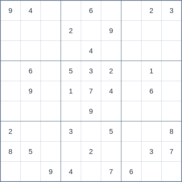 Sudoku #32026052407